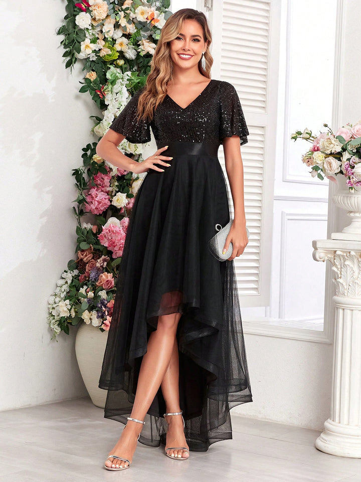Rochie maxi SHEIN, negru