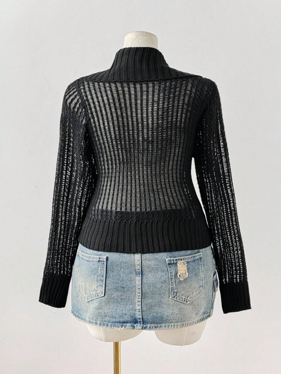 Cardigan SHEIN, negru