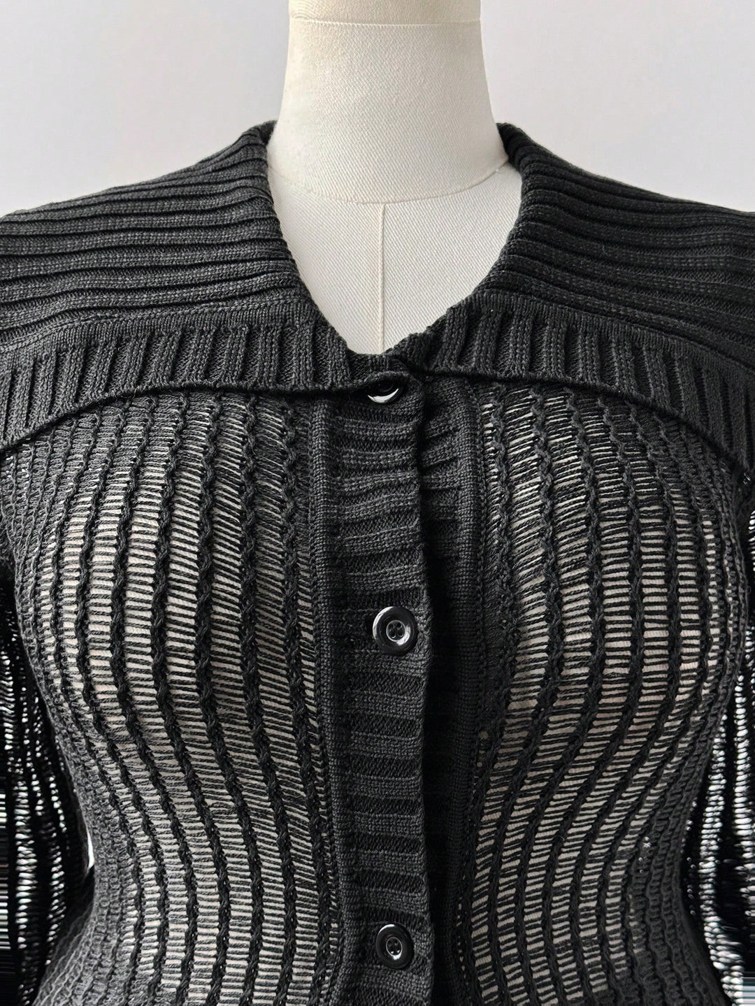 Cardigan SHEIN, negru