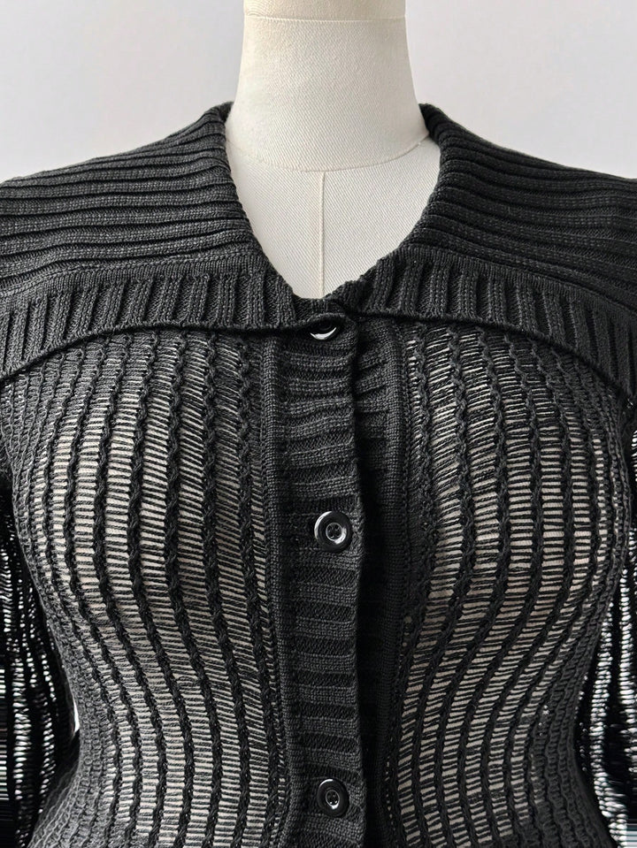 Cardigan SHEIN, negru