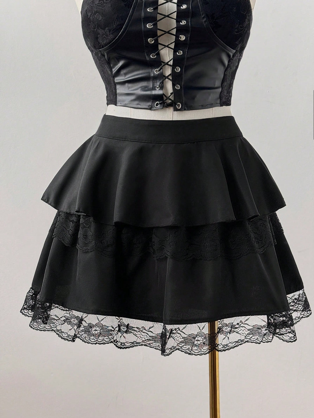 Fustă mini SHEIN, negru
