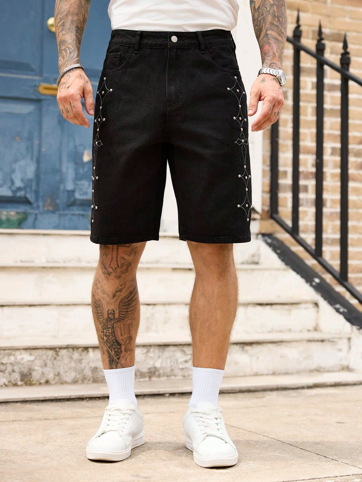 Pantaloni scurți SHEIN, negru