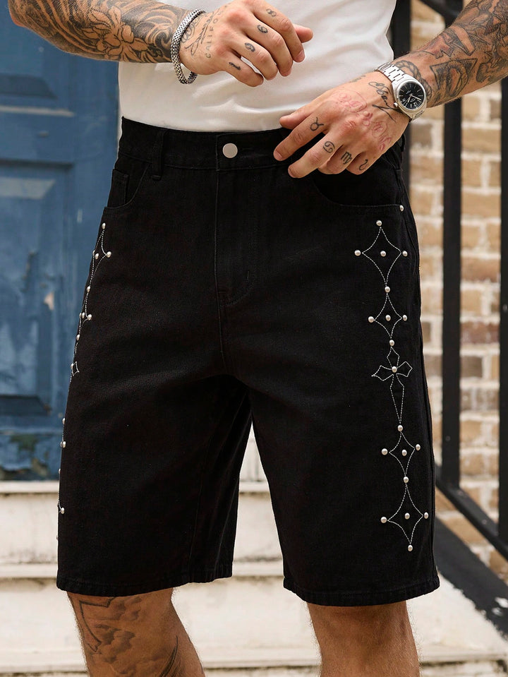 Pantaloni scurți SHEIN, negru