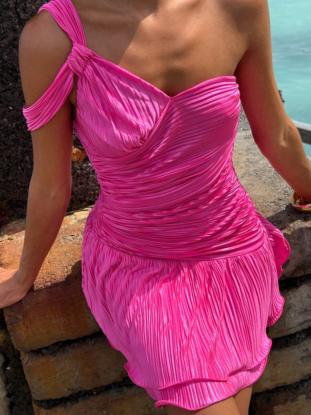 Rochie mini Shein, roz