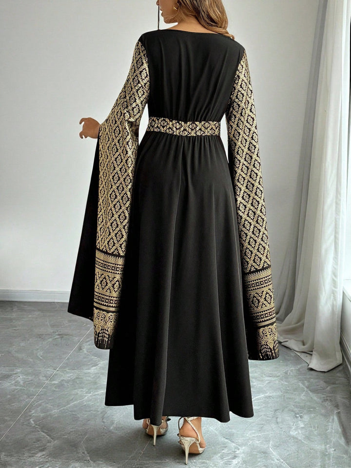 Rochie maxi SHEIN, mix culori