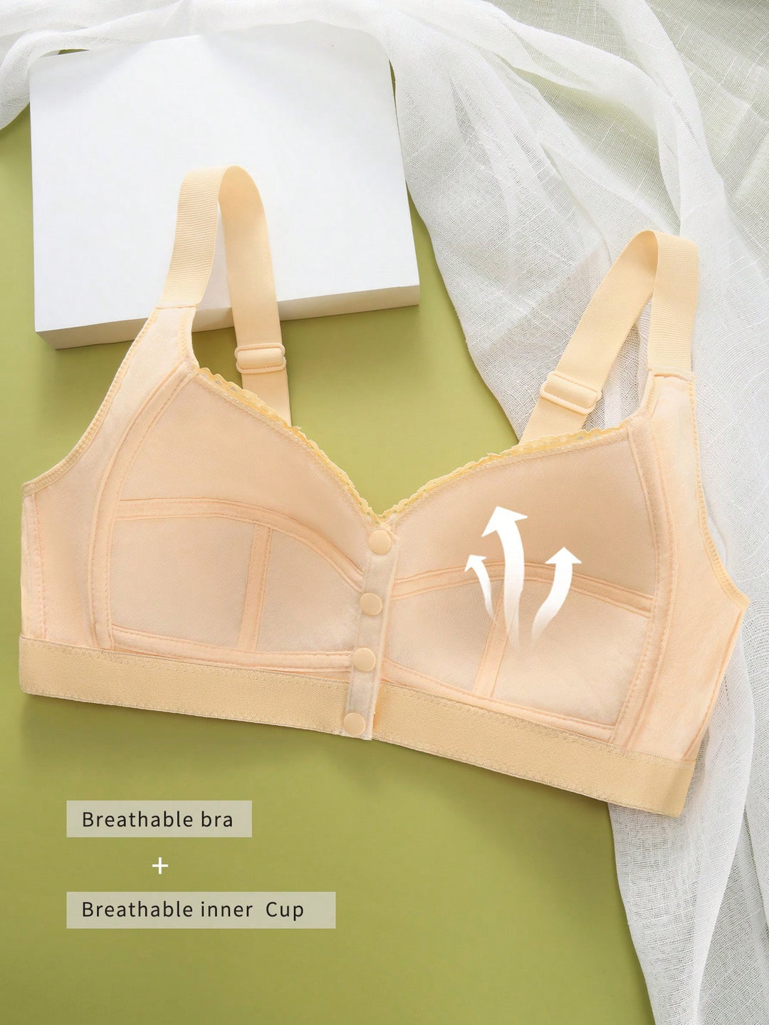 SHEIN melltartó, bézs