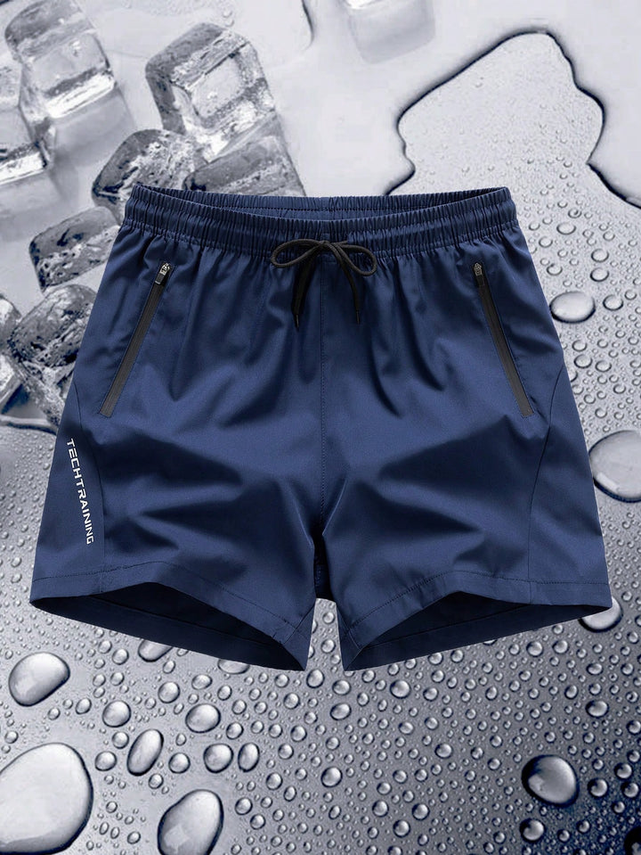 Pantaloni scurți SHEIN, albastru