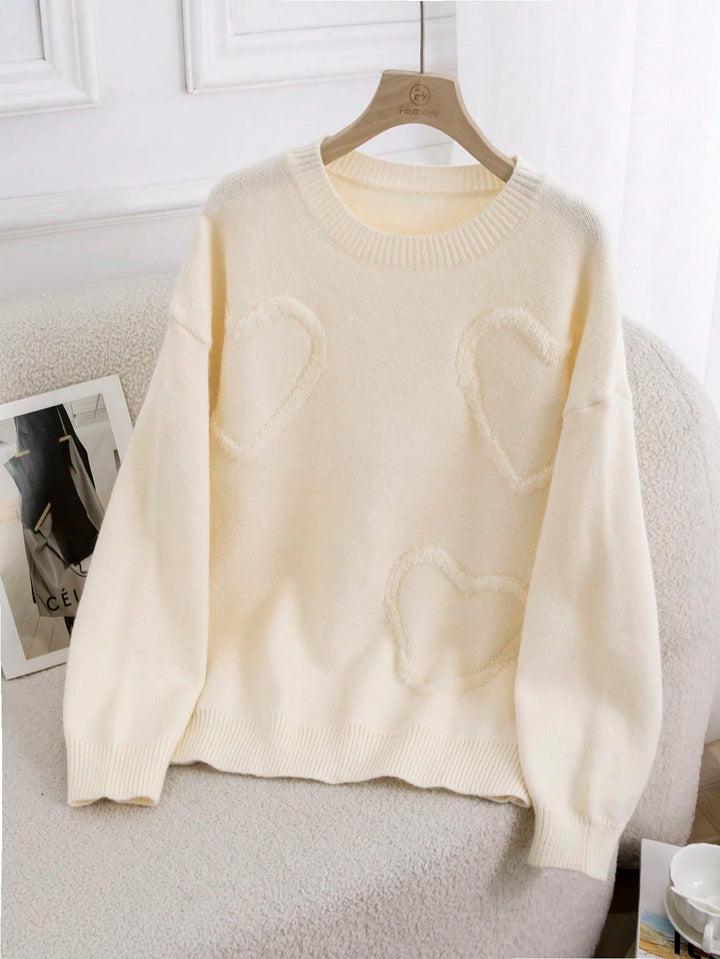 Pulover SHEIN, crem