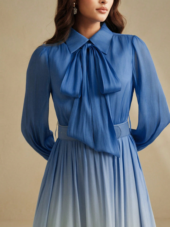Rochie maxi SHEIN, albastru