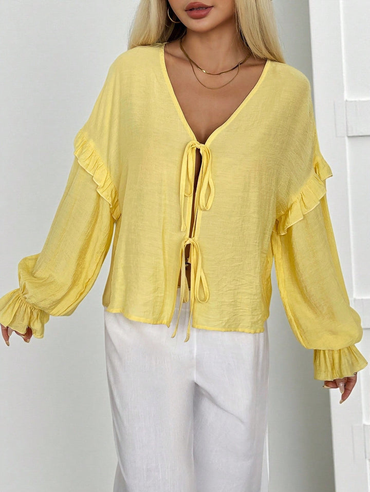 Tricou SHEIN, galben