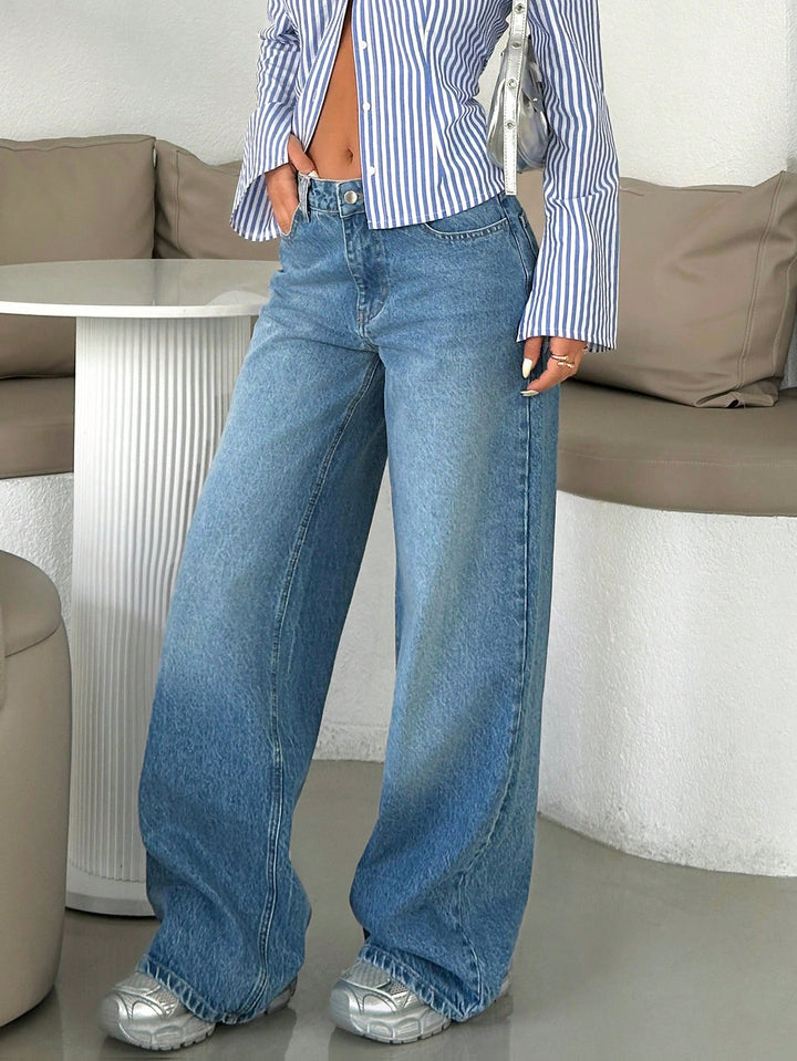 Jeans SHEIN, albastru
