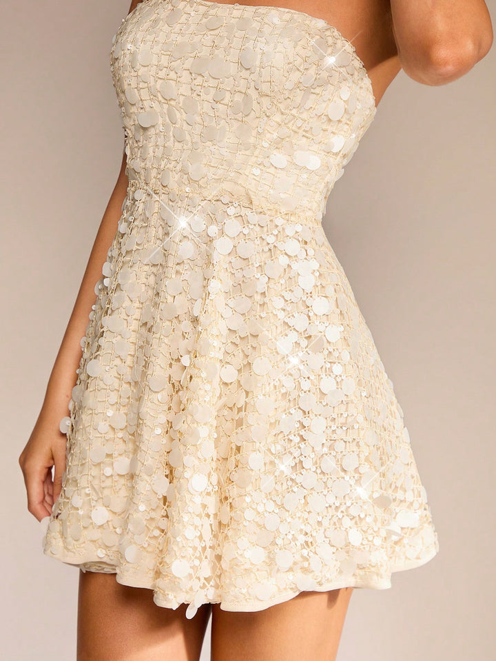 Rochie scurtă SHEIN, alb