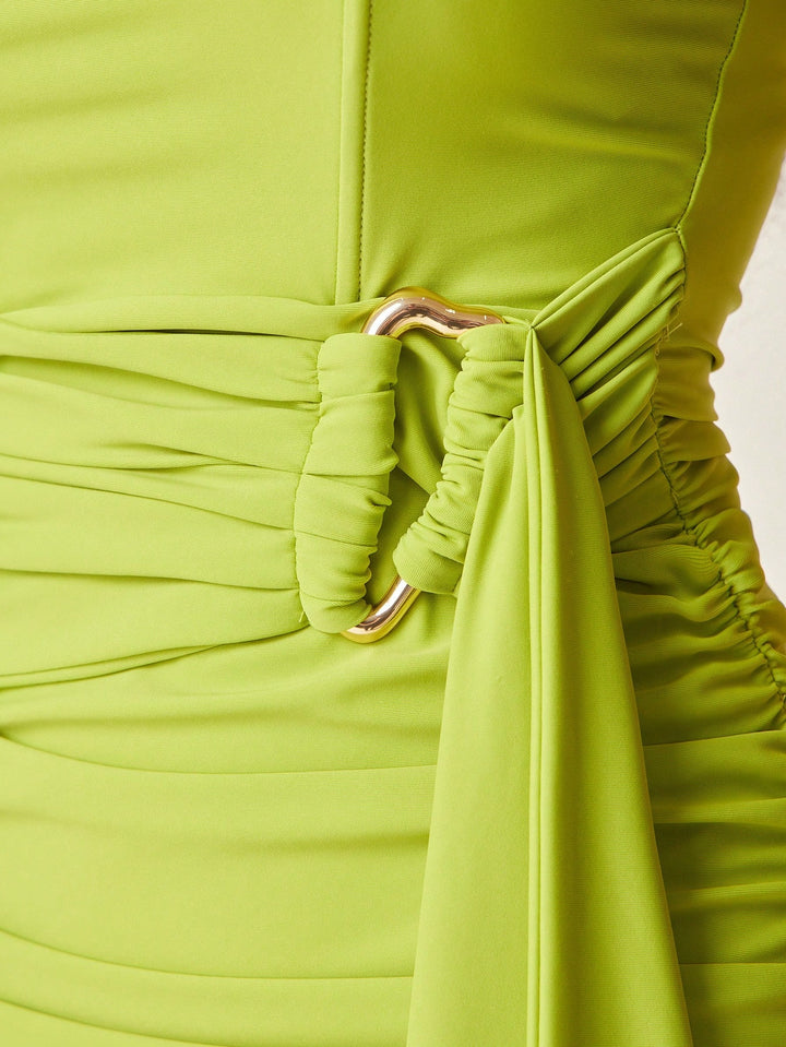 Rochie mini Shein, verde