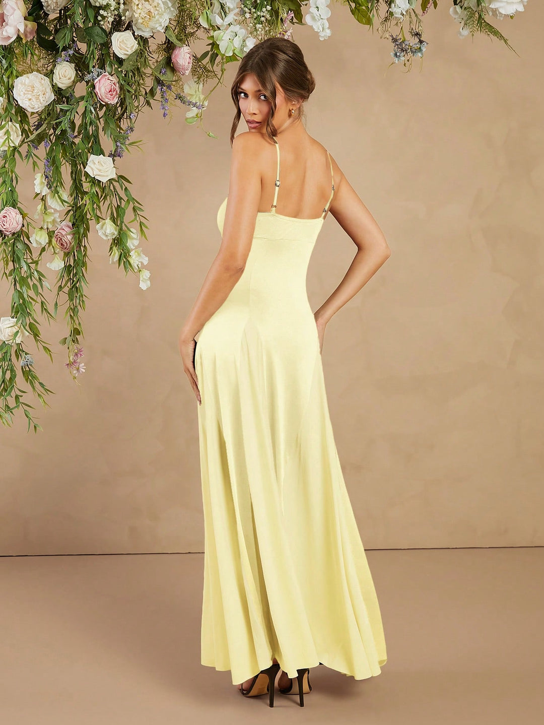 Rochie maxi SHEIN, galben