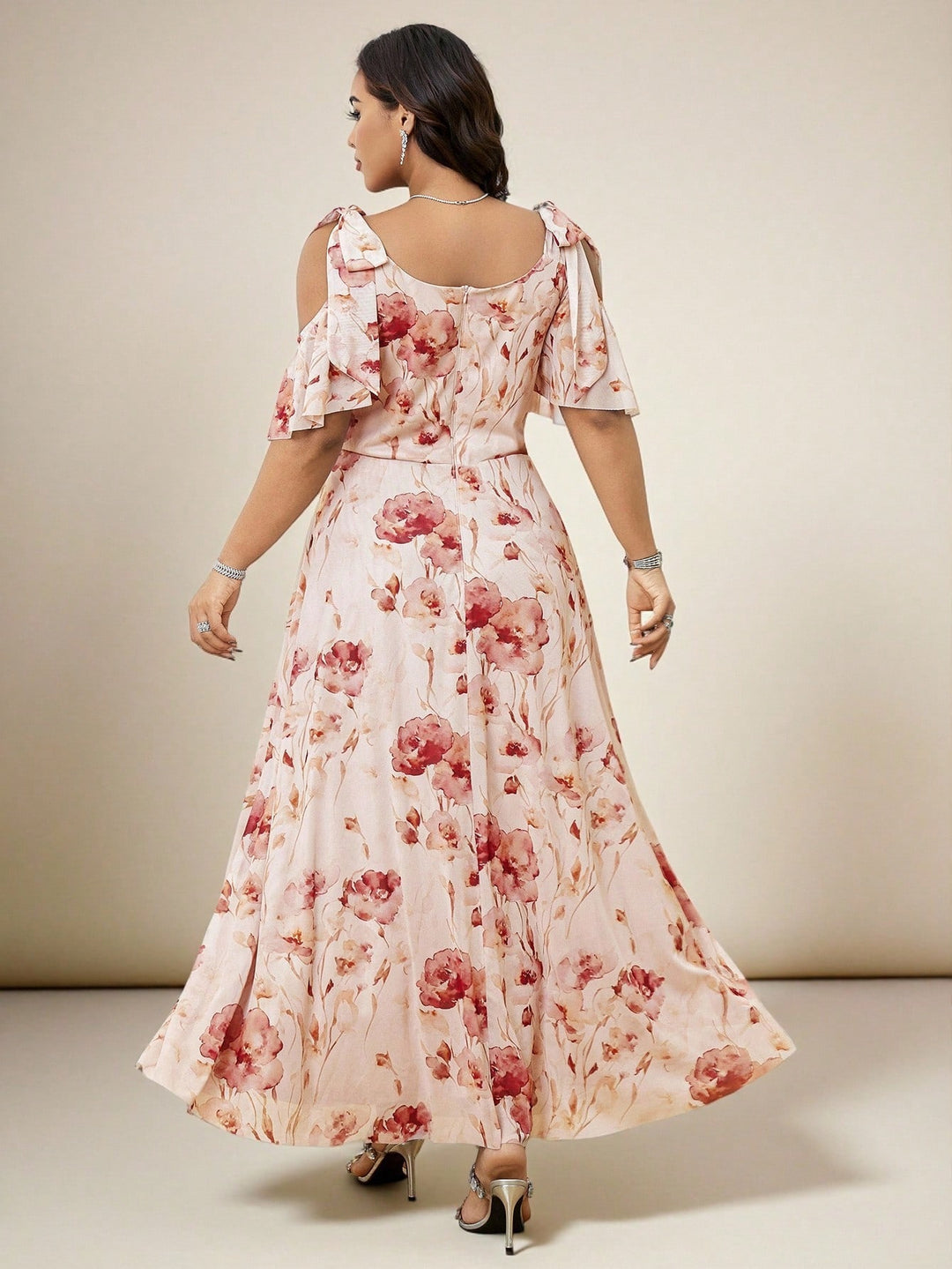 Rochie maxi SHEIN, mix culori