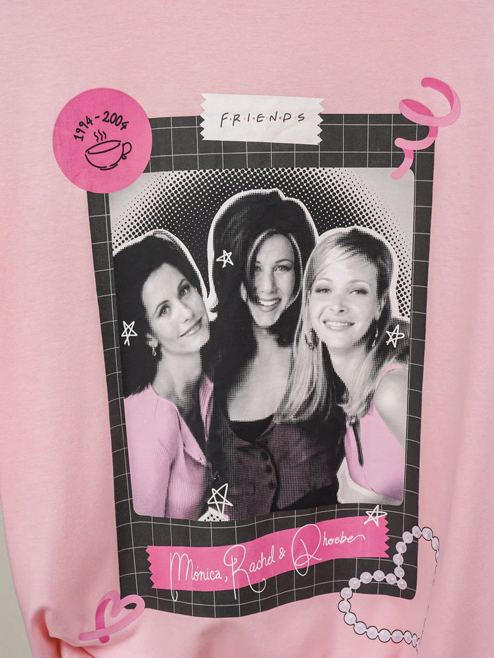 Tricou SHEIN, roz