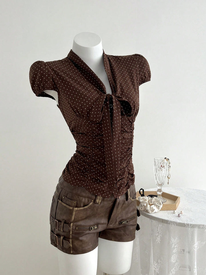 Bluza SHEIN, maro