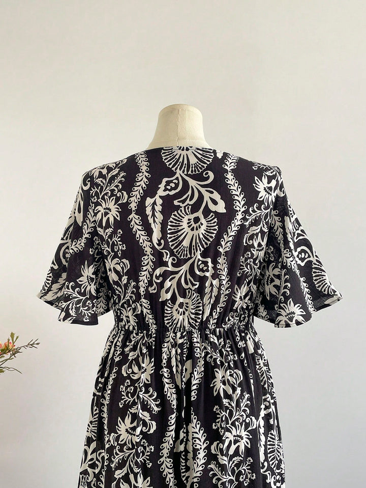 Rochie maxi SHEIN, mix culori