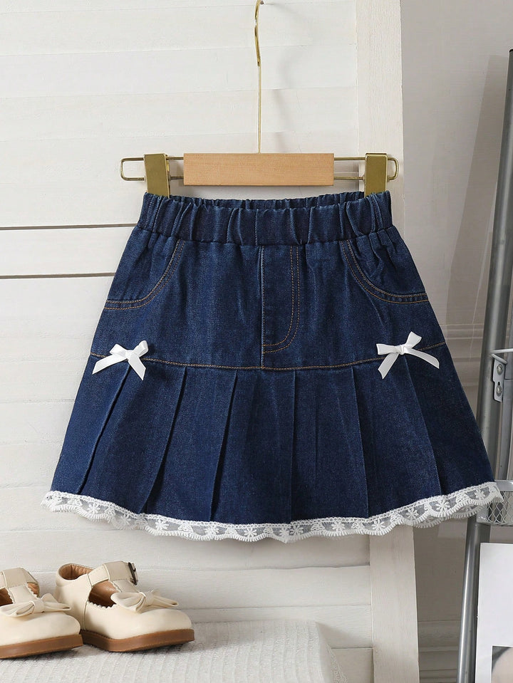 Fustă scurtă SHEIN, albastru denim
