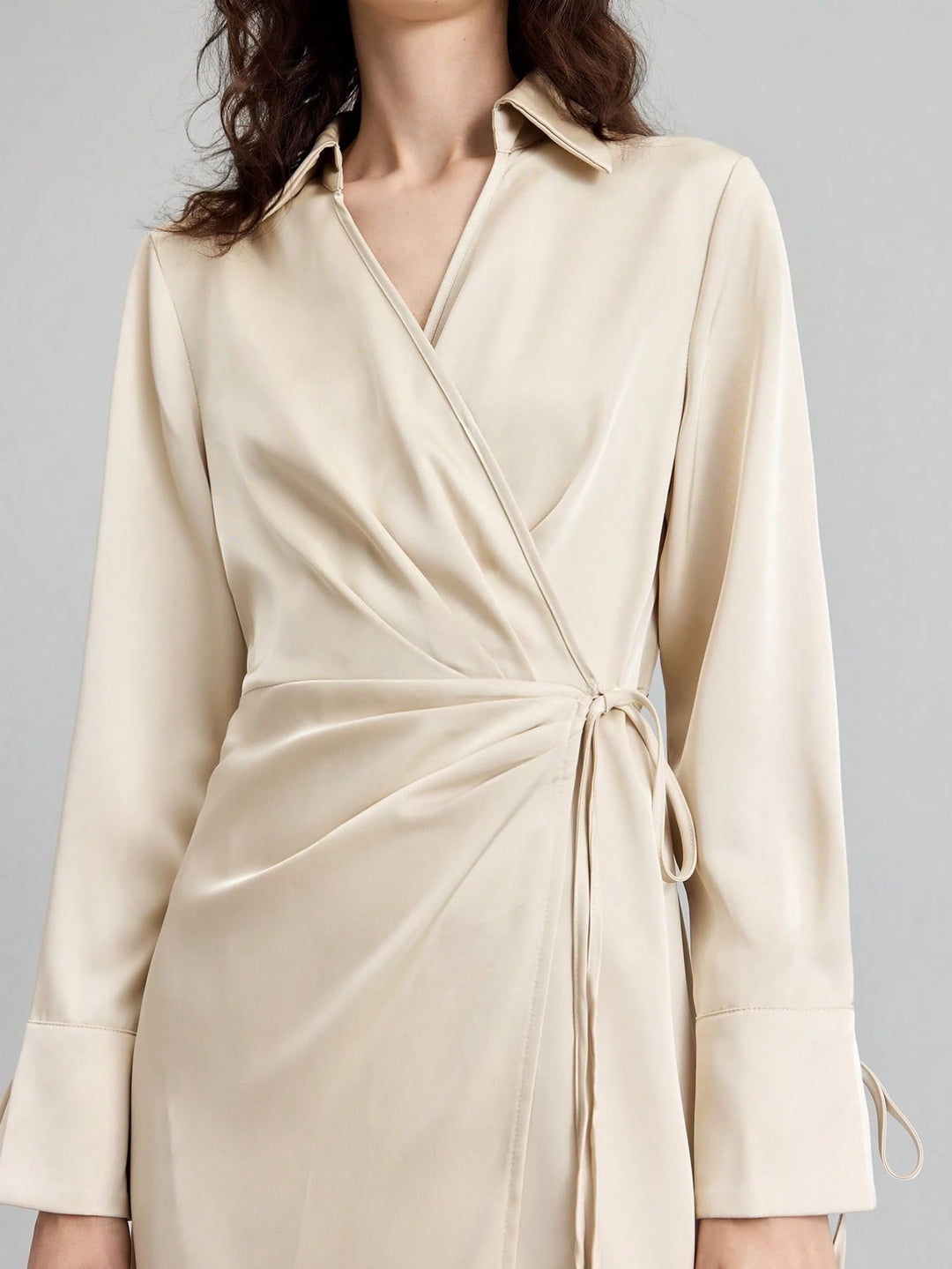 Rochie midi SHEIN, bej