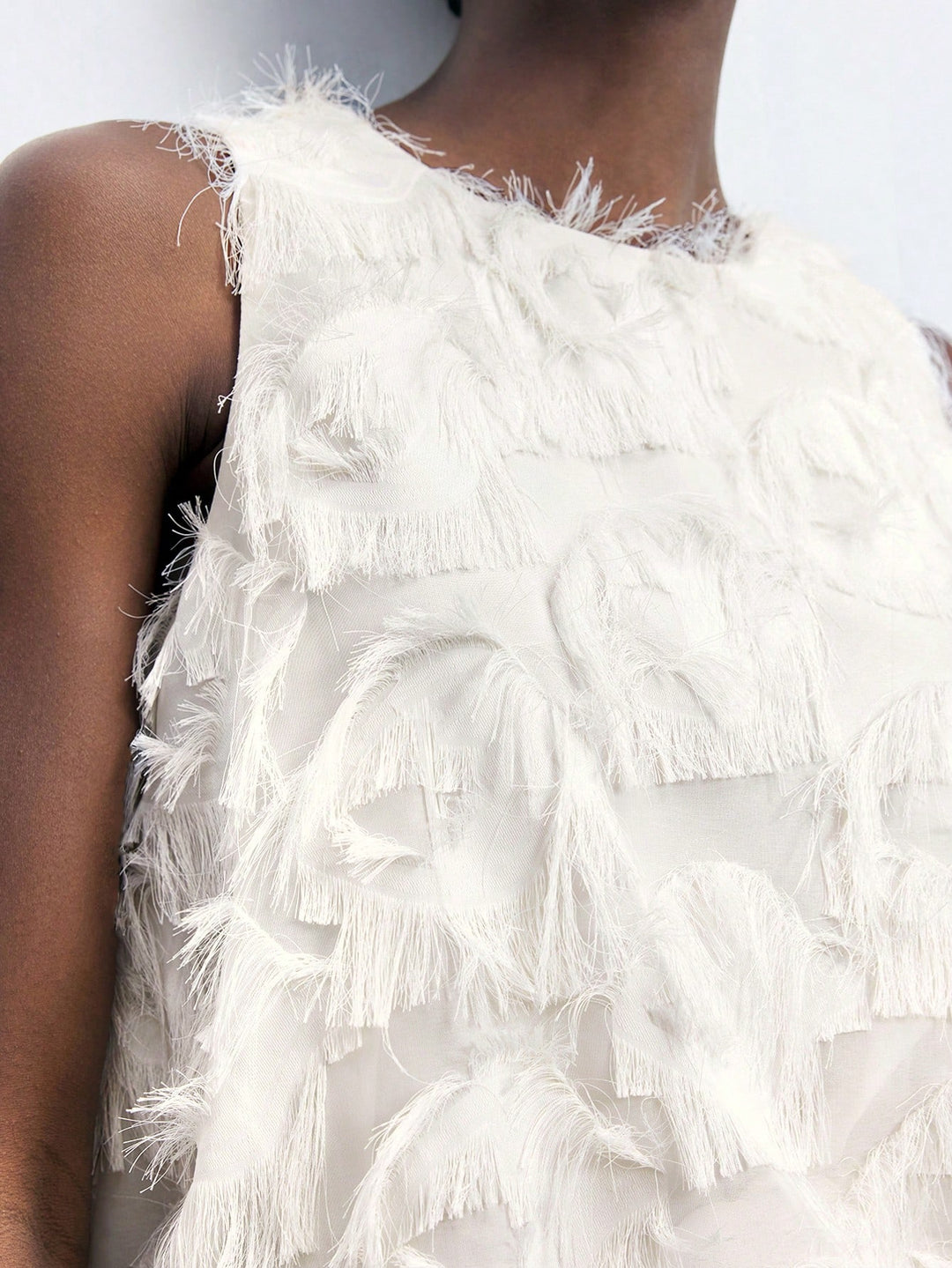 Top SHEIN, crem