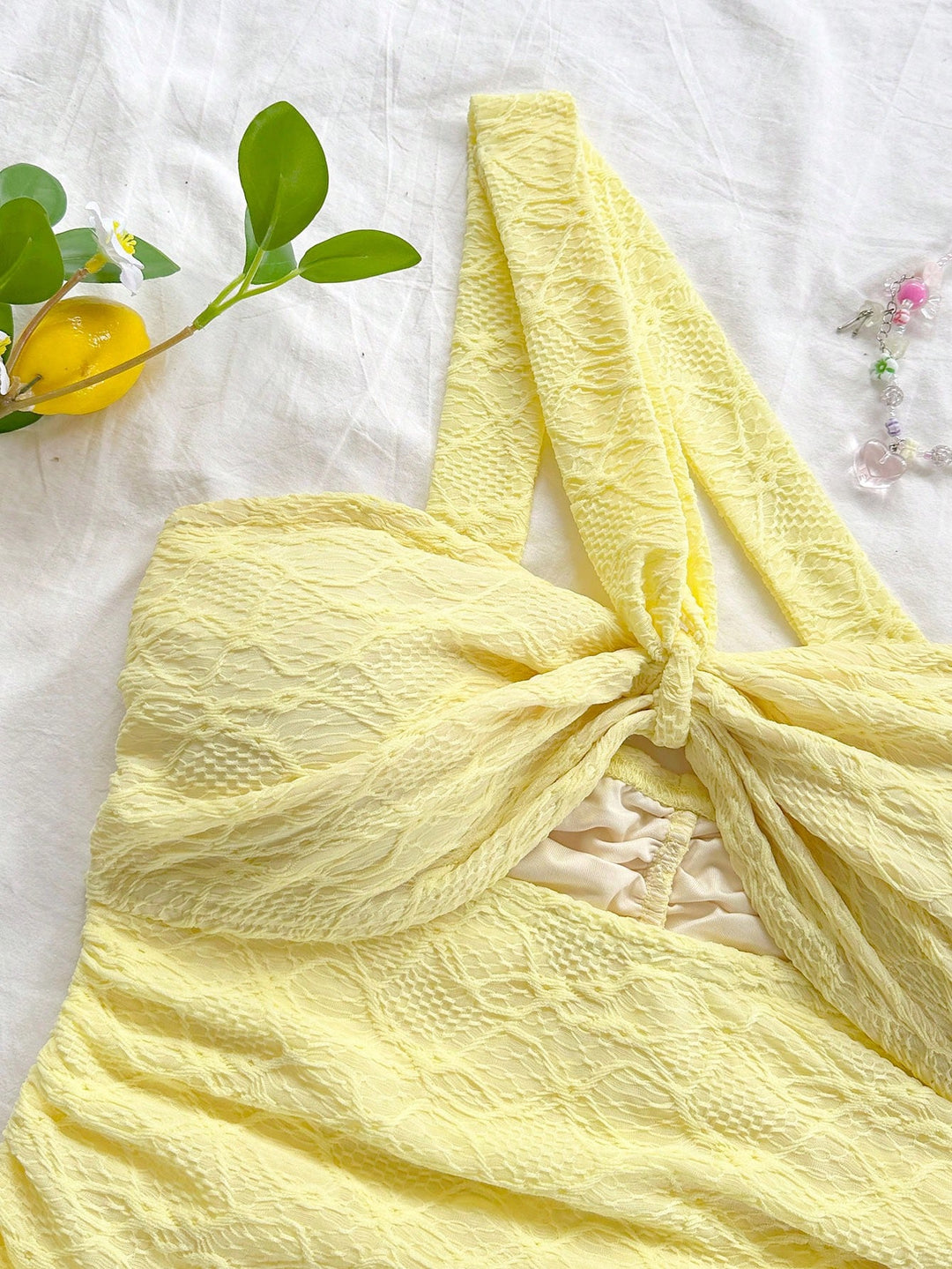 SHEIN Mini ruha, sárga