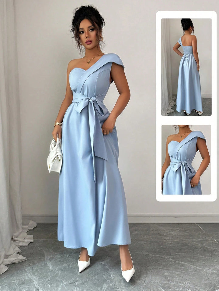Rochie maxi SHEIN, albastru