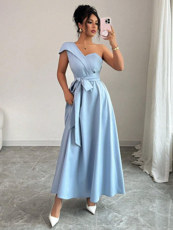 Rochie maxi SHEIN, albastru