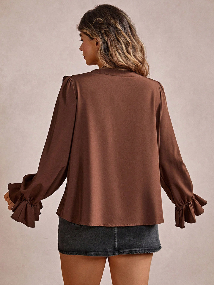SHEIN blúz, barna