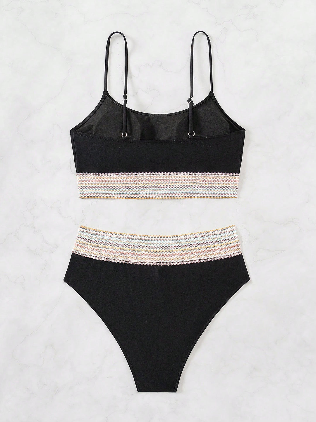 Set bikini SHEIN, negru