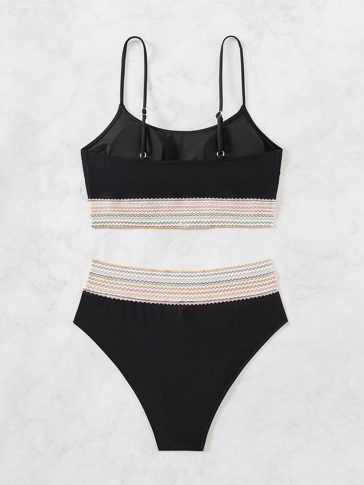 Set bikini SHEIN, negru