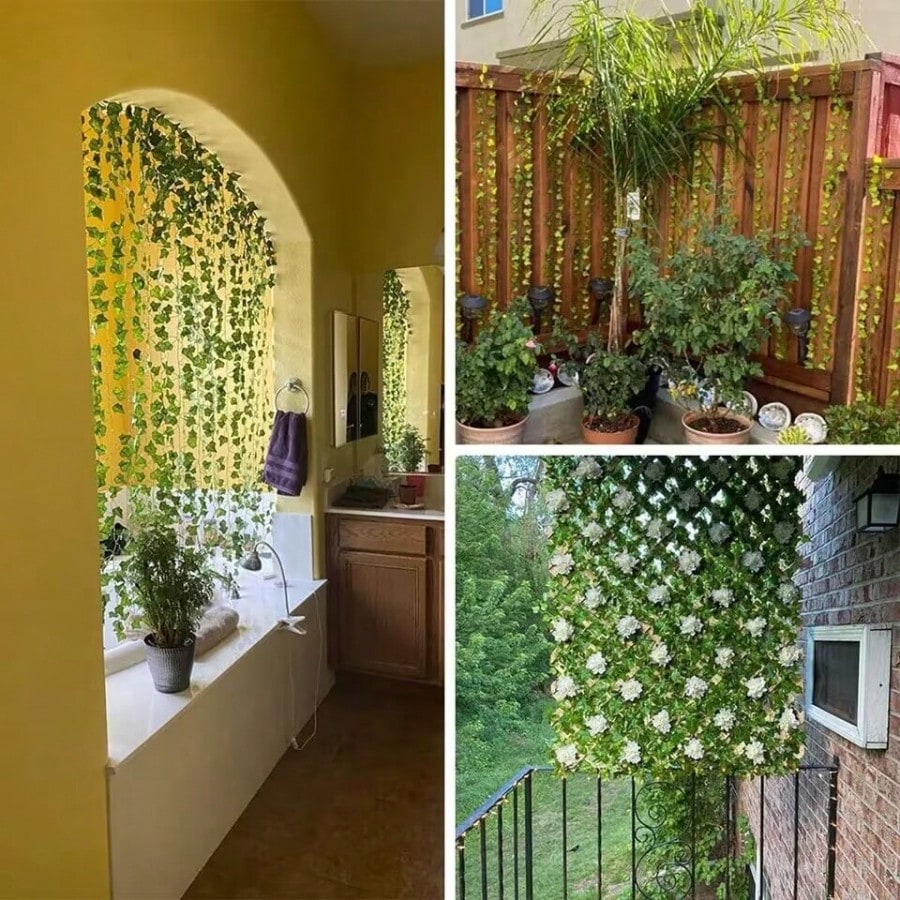 Plante artificiale SHEIN, verde