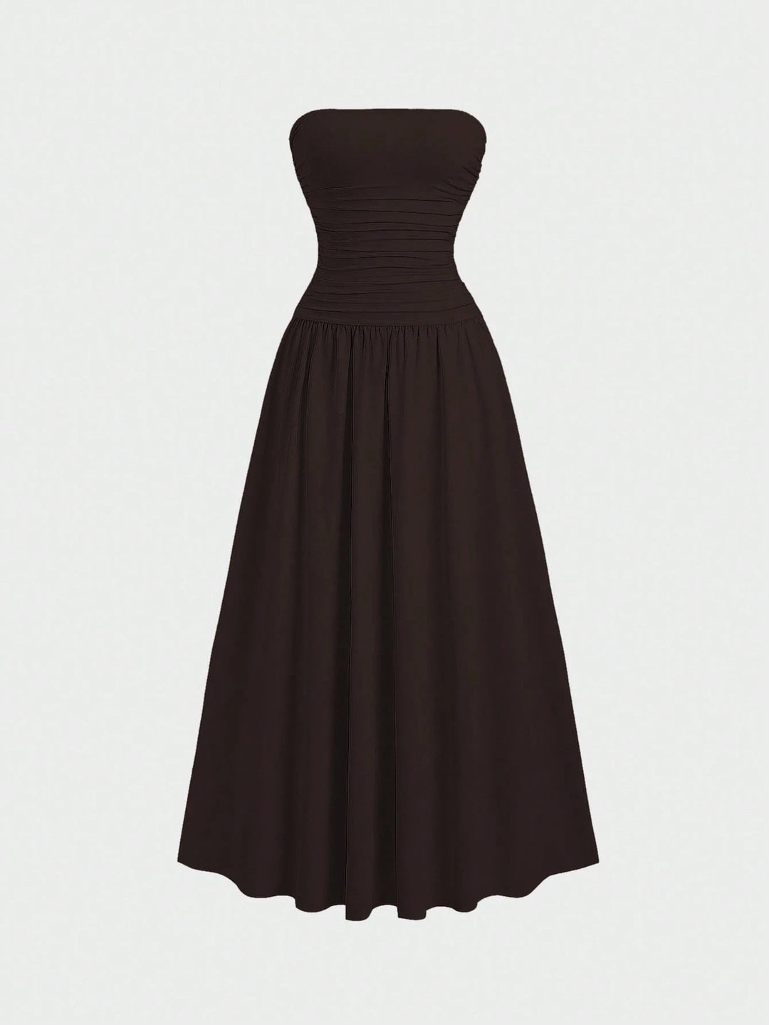 SHEIN maxi ruha, barna