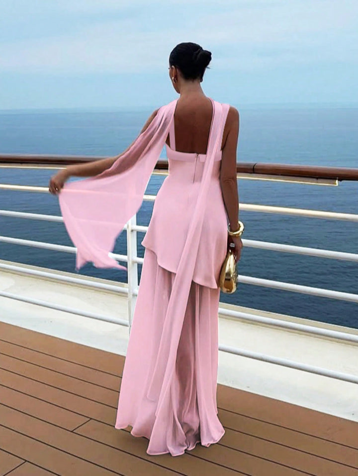 Rochie maxi SHEIN, roz