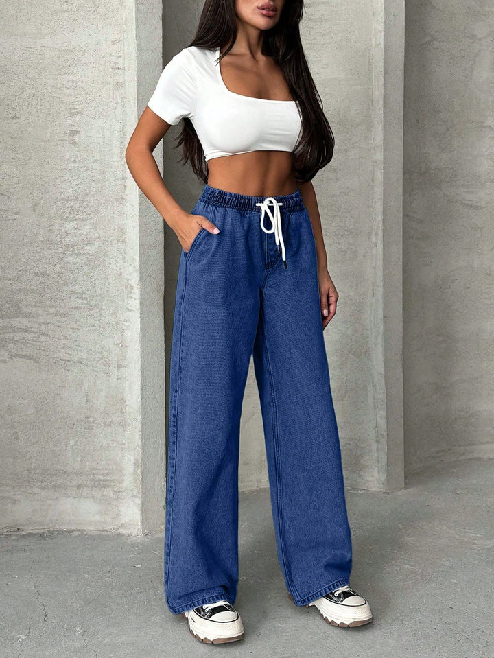 Jeans SHEIN, albastru