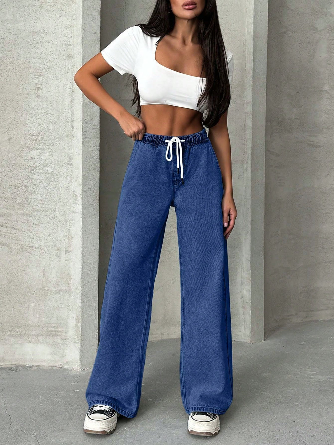 Jeans SHEIN, albastru