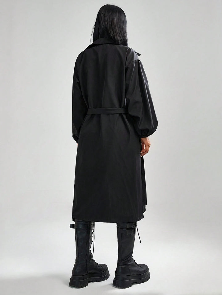 Trench SHEIN, negru