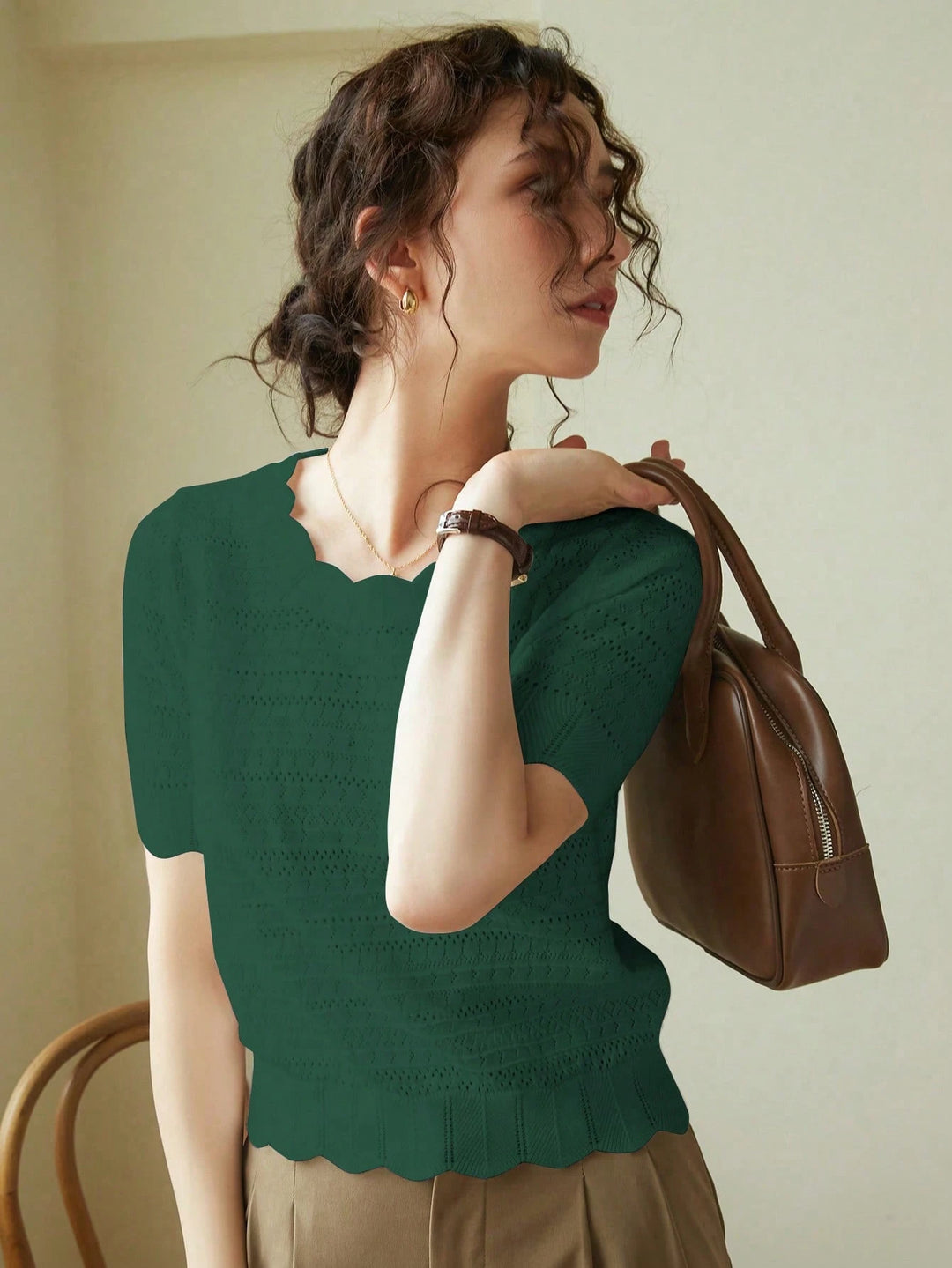 Tricou SHEIN, verde