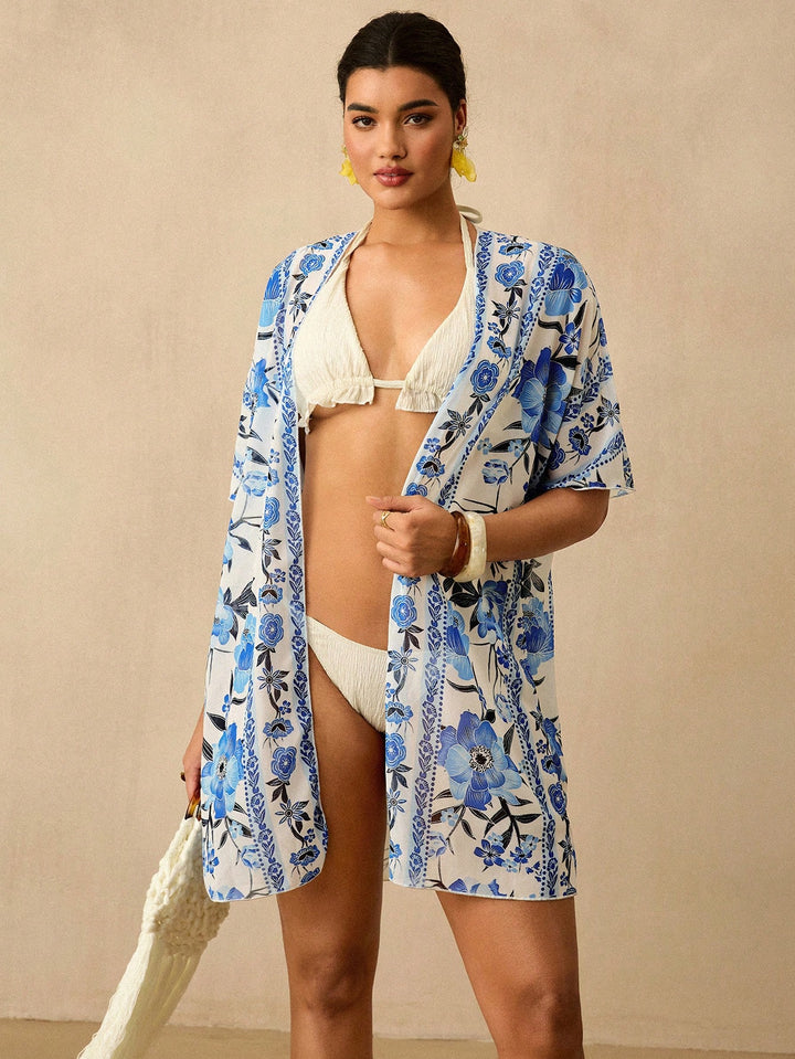 Cardigan de plajă SHEIN, maxi culori