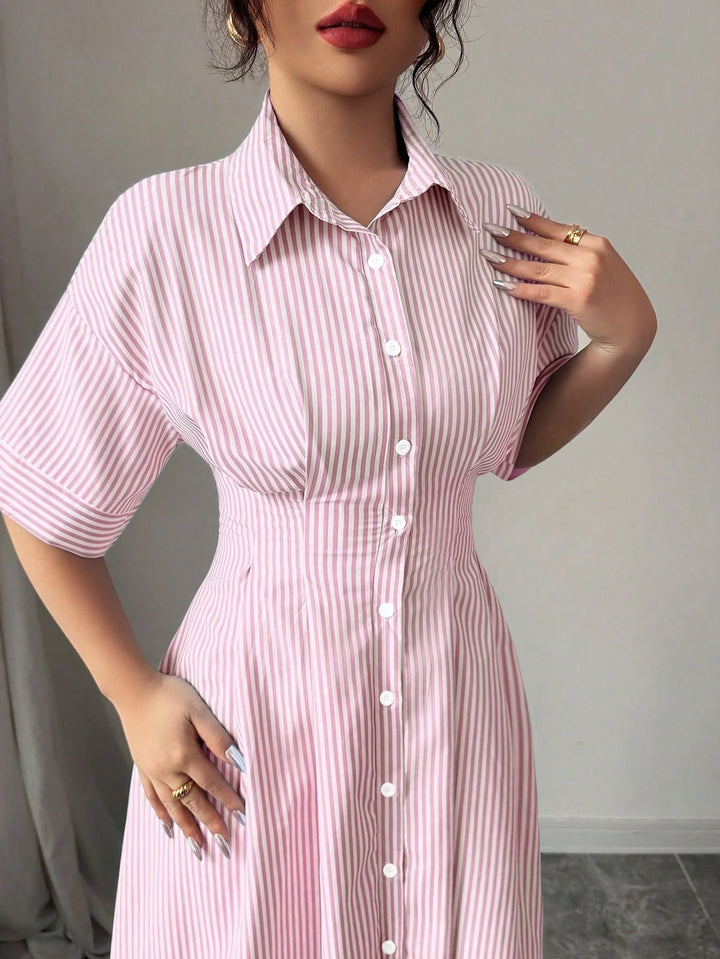 Rochie midi Shein, mix culori