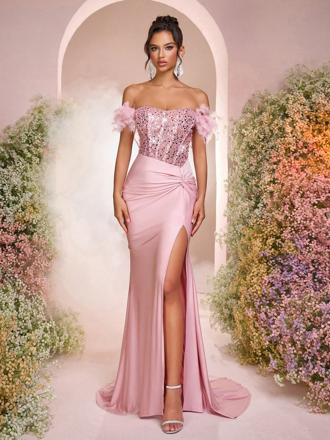 Rochie SHEIN, roz