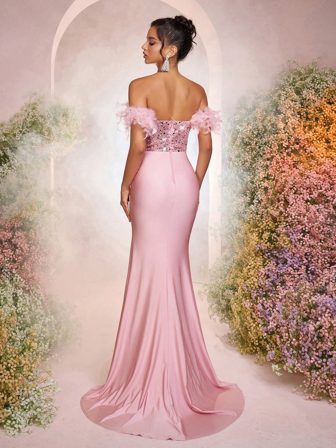Rochie SHEIN, roz
