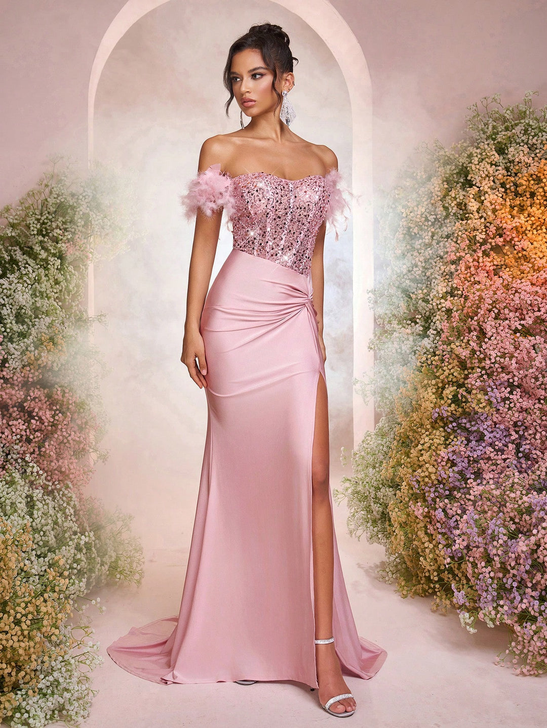 Rochie SHEIN, roz