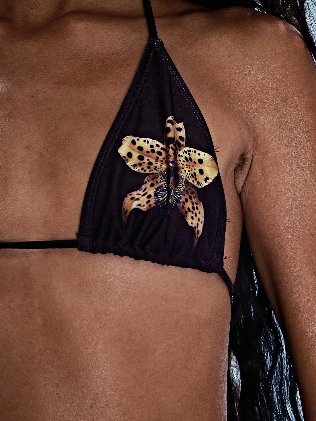 Sutien de baie SHEIN, negru