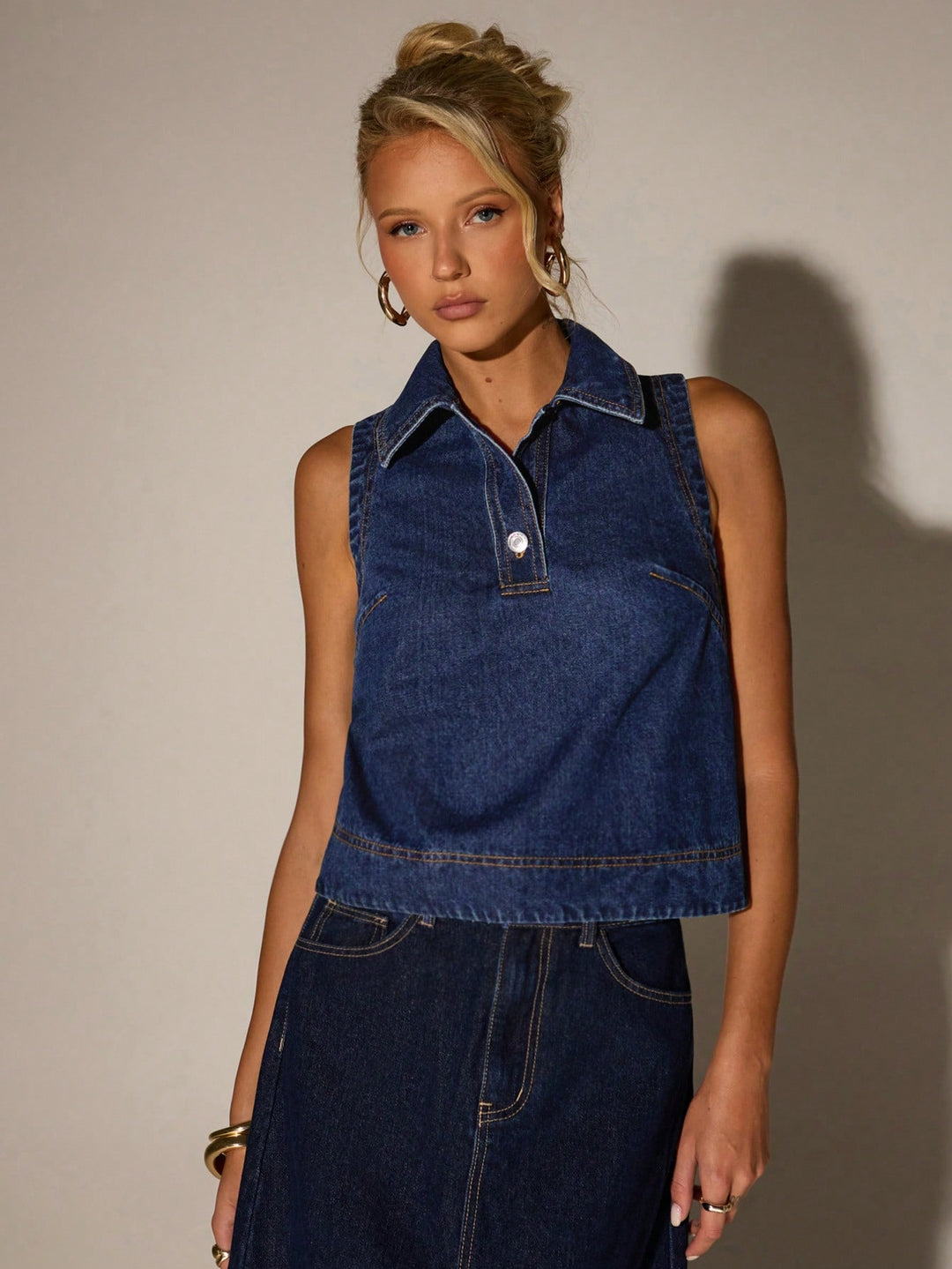 Top SHEIN, albastru