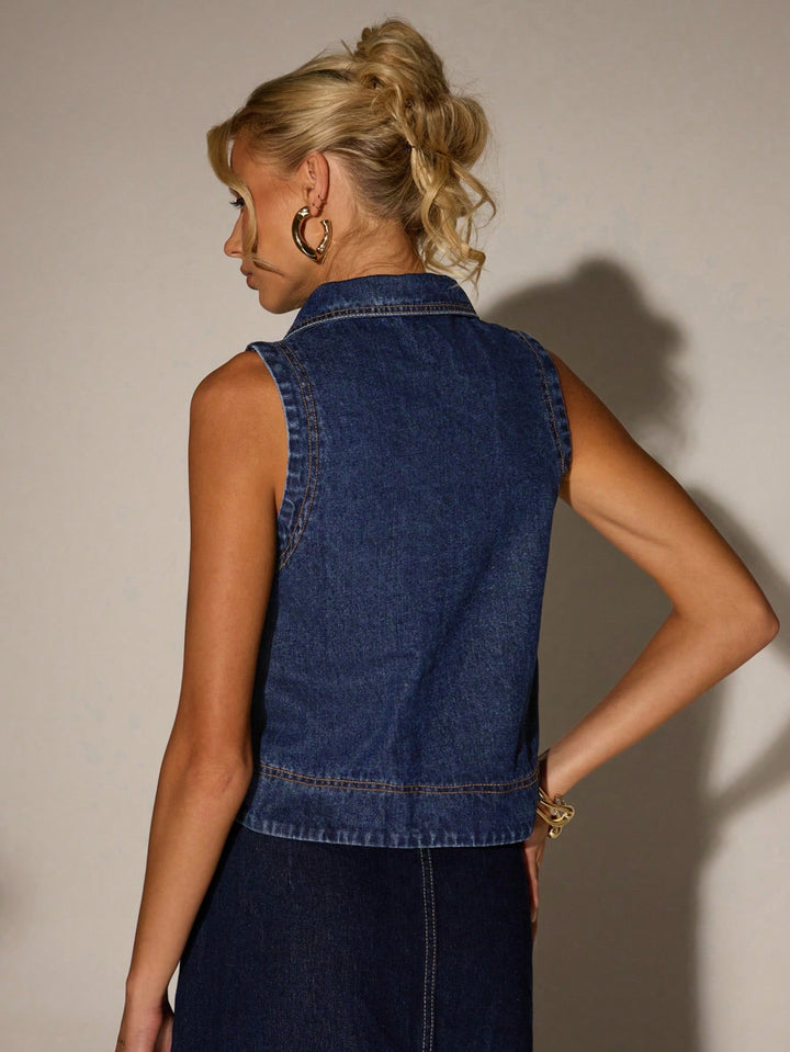 Top SHEIN, albastru