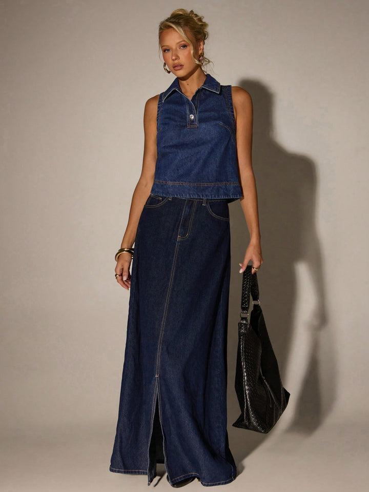 Top SHEIN, albastru