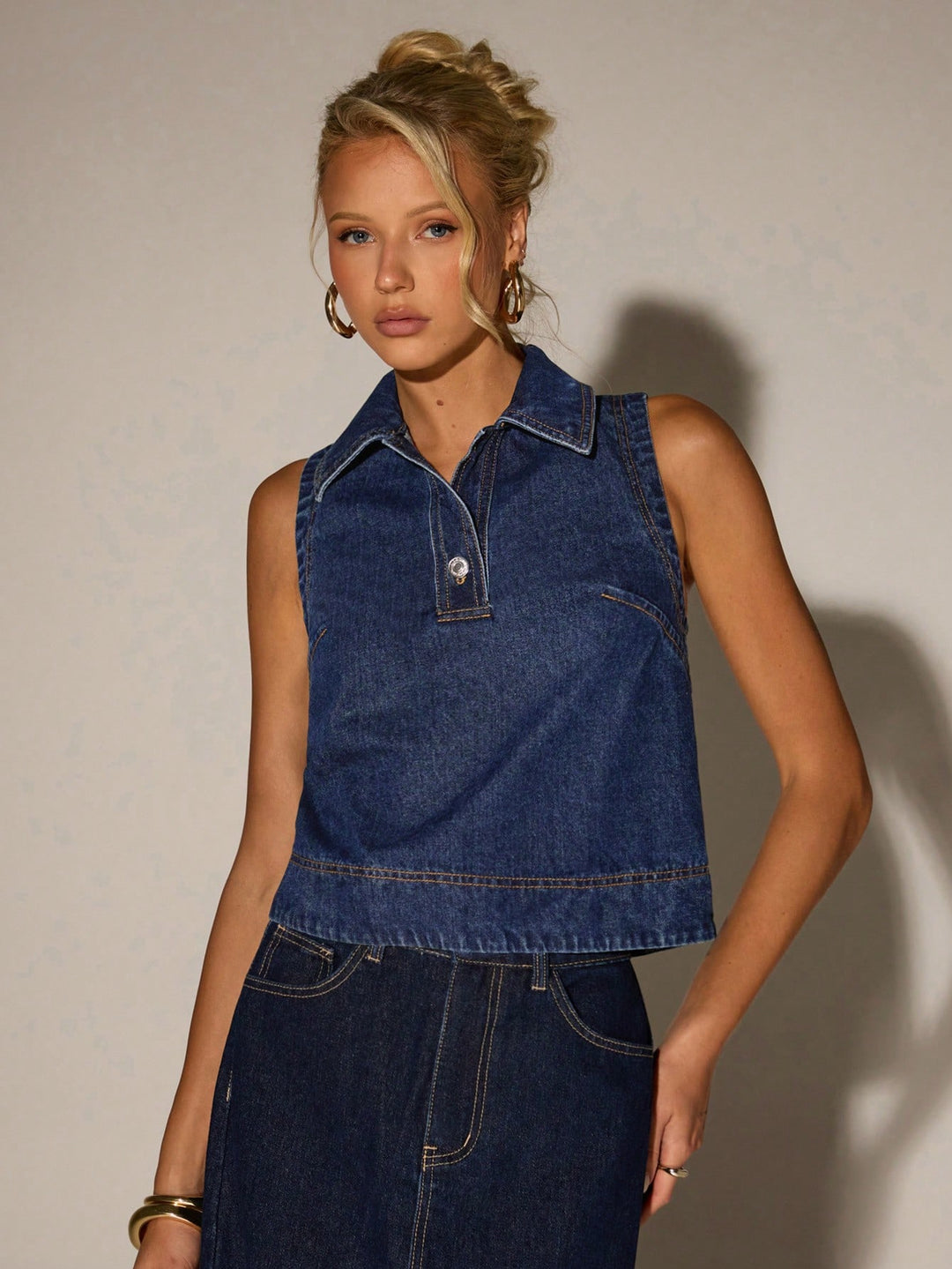 Top SHEIN, albastru