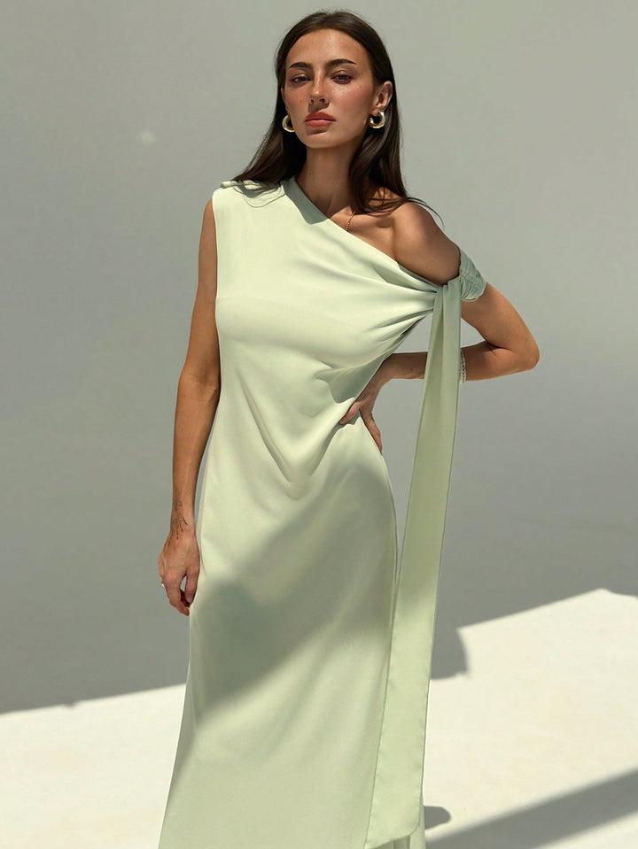 Rochie maxi SHEIN, verde