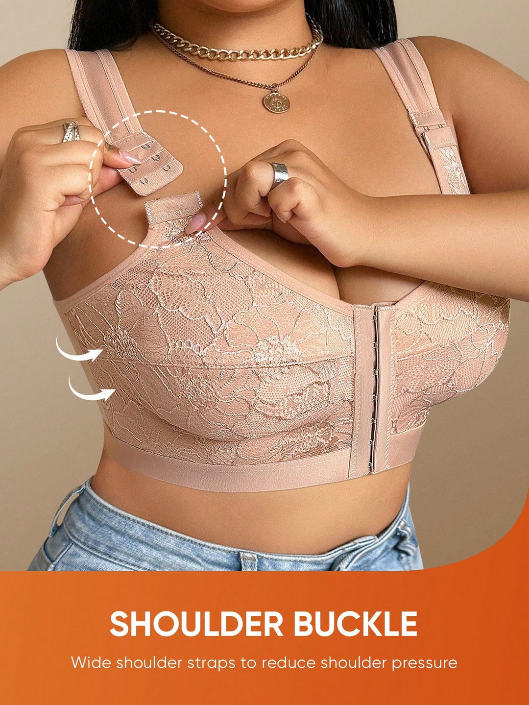Sutien SHEIN, crem
